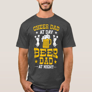 Manar CheerLeader Pappa Cheer Pappa under dagen Be T Shirt