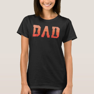 Manar Chess Player Chess Master Best Pappa någonsi T Shirt