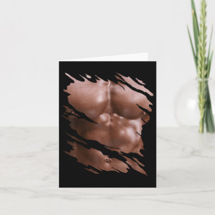 Manar Chest Sex Pack I Muscles BodyBuilder I Fake  Kort