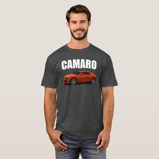 Manar Chevrolet Chevy Camaro T skjorta Shirt (Hel framsida)