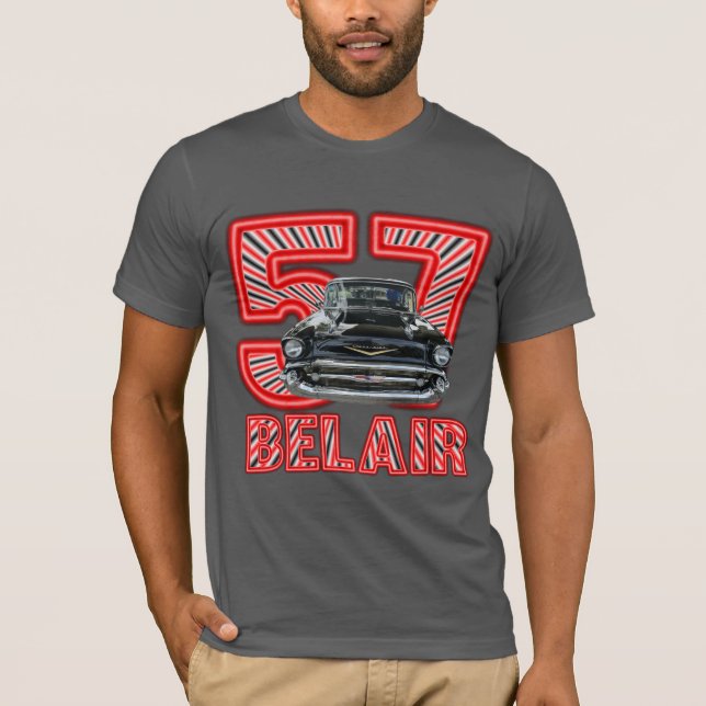 Manar Chevy Belair Shirt. 1957 Tröja (Framsida)