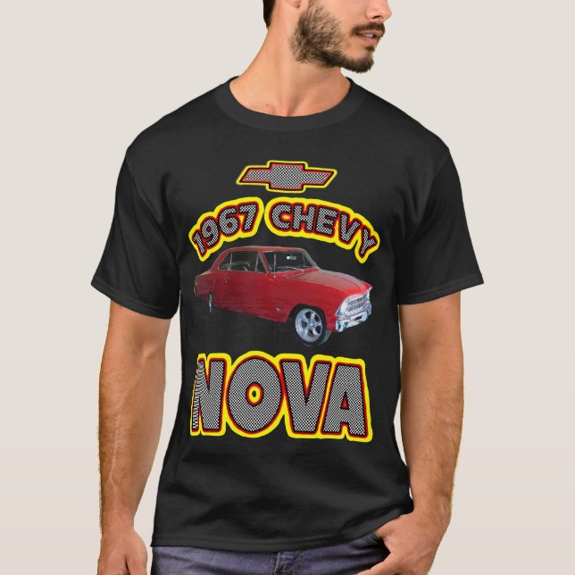 Manar Chevy Nova 1967 Tee Shirt (Framsida)