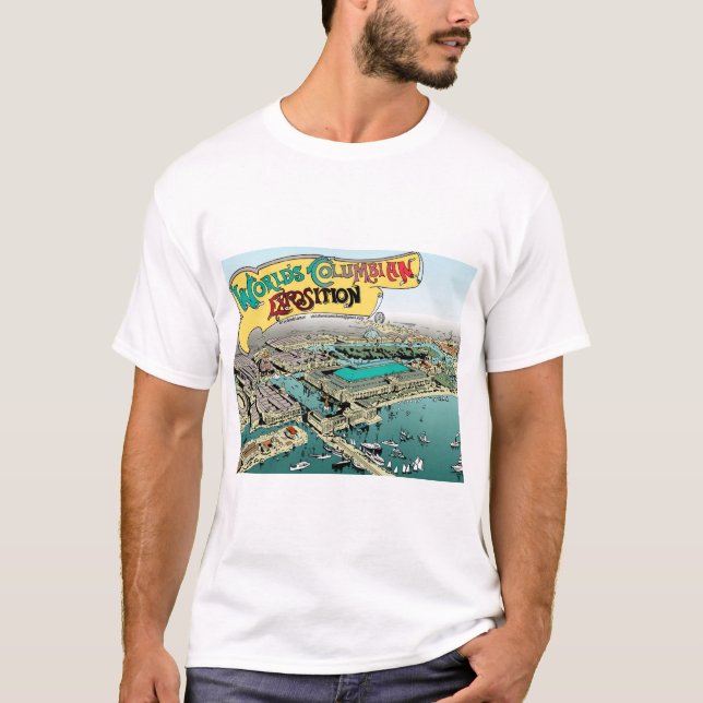 Manar Chicago World's Fair T-shirt (Framsida)