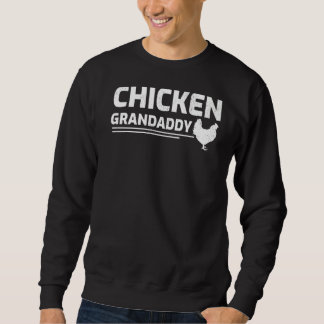 Manar Chicken Farmer Retro Best Chicken Grandaddy Lång Ärmad Tröja