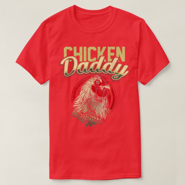 Manar Chicken pappa Chicken Pappa Farmer T Shirt (Design framsida)
