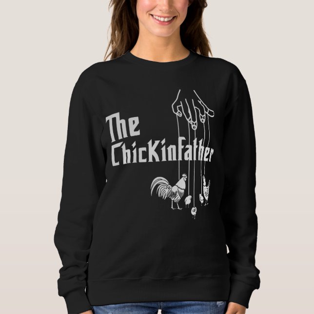 Manar Chickenfather Chicken Whisperer Egg Farmi T Shirt (Framsida)