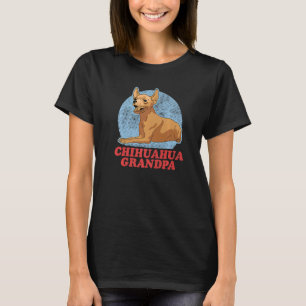 Manar Chihuahua Grandpa Hundägare Chihuahua 1 T Shirt