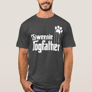 Manar Chiweenie Hund Pappa Gifts T Shirt