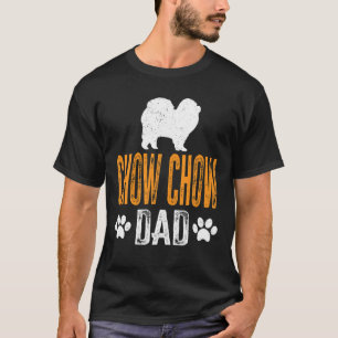 Manar Chow Chow Pappa Gift Hund pappa Chow Chow Fa T Shirt