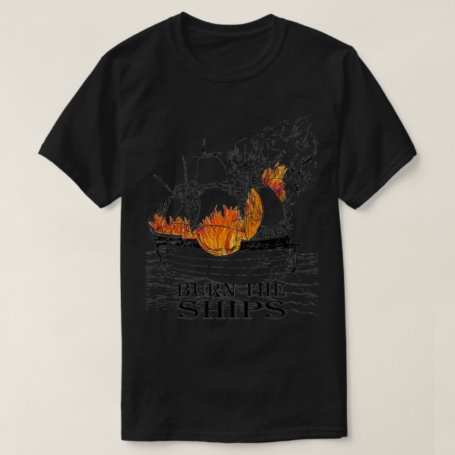 Manar Christian Graphic Burn Fraktas Coola Inspira T Shirt (Design framsida)