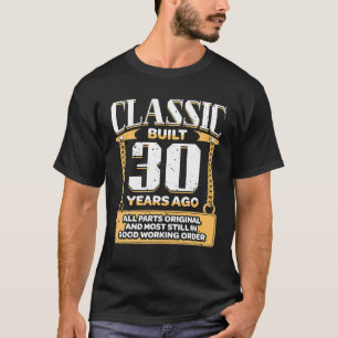 Manar Classic 30-årig Byggt för 30 år sedan T Shirt