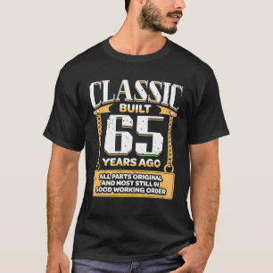 Manar Classic 65-årig Byggt 65 år sedan T Shirt