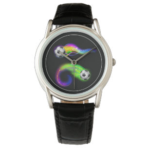 Manar Classic Watch-Soccer Balls Armbandsur