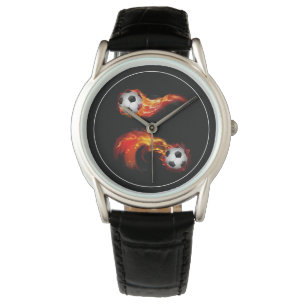 Manar Classic Watch-Soccer Balls Armbandsur