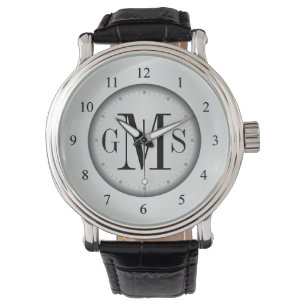 Manar Classy Personlig Monogram Watch Armbandsur