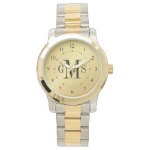 Manar Classy Personlig Monogram Watch