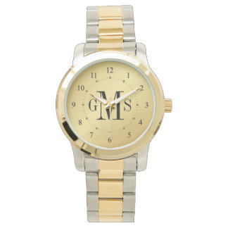 Manar Classy Personlig Monogram Watch Armbandsur