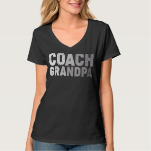 Manar Coach Grandpa Soccer Football Basketball Coa T Shirt