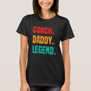Manar Coach pappa Legend Far Grandpa Sports Coa T Shirt