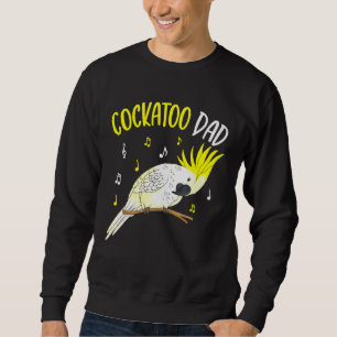 Manar Cockatoo Pappa Parrot Bird Manar Lång Ärmad Tröja
