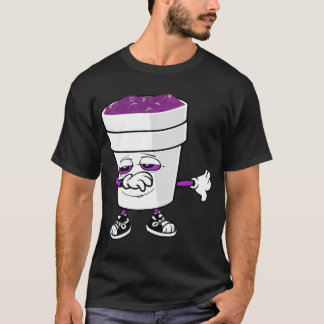 Manar Codeine Cough Syrup Dabbing Dubbla Kopp Sizz T Shirt