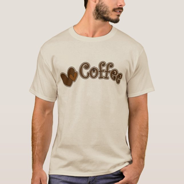 Manar Coffee Älskare T-Shirt (Framsida)