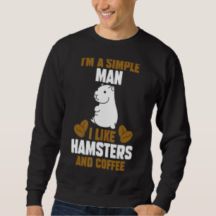 Manar Coffee Hamster Lång Ärmad Tröja