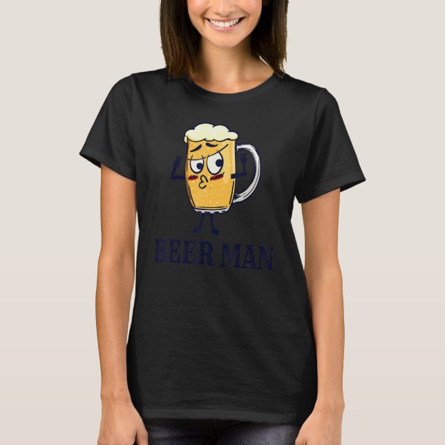 Manar Coola Beer Drinking Alcohol Party Festival T Shirt (Framsida)