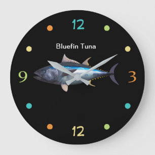 Manar Coola Blue Fin Tuna Fishing Stor Klocka