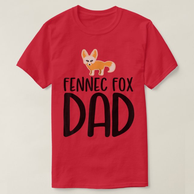 Manar Coola Fennec för Pappa T Shirt (Design framsida)