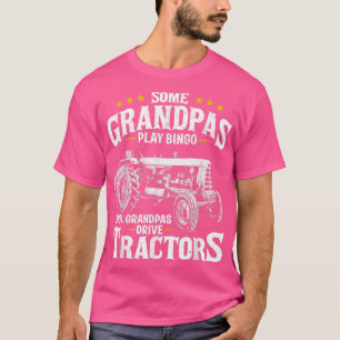 Manar Coola Grandpas Drive Tractor Funny Farmer Gr T Shirt