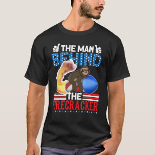 Manar Coola Pappa Little Sloth Flies Fireworks T Shirt