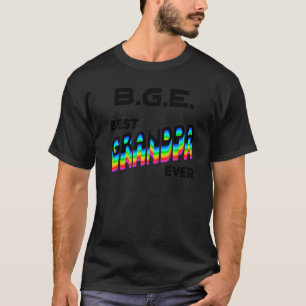 Manar Coola Påstående Grandfather Best Grandpa Old T Shirt