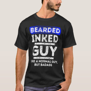 Manar Coola Påstående Masculinity Beared Beard Gro T Shirt