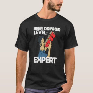 Manar Coola Påstående Öl som dricker alkohol Party T Shirt