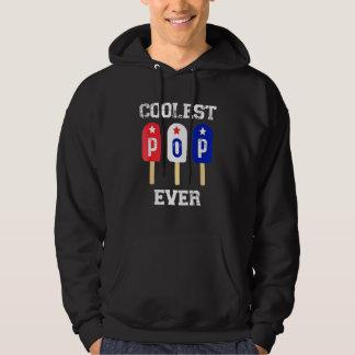 Manar Coolest Pop Aldrig Popsicle Manar Best Pappa Hoodie