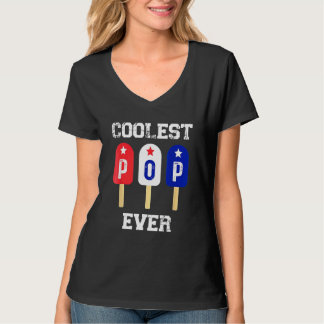 Manar Coolest Pop Aldrig Popsicle Manar Best Pappa T Shirt
