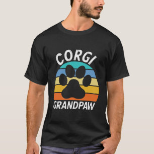 Manar Corgi Grandpa Shirt Funny Welsh Pembroke T