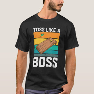 Manar Cornhål Toss som en Chef Maj Hål Bean Bag T Shirt