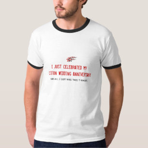 Manar Cotton (2:a) Bröllop-årsdagen T-Shirt