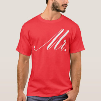 Manar Couple Man Giftermål Groom Bachelor Mr. T Shirt