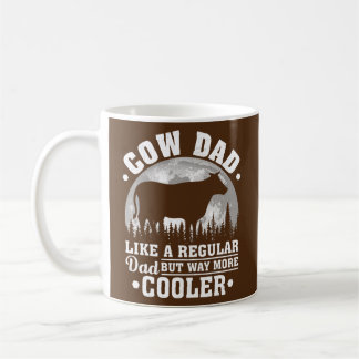 Manar Cow Pappa som en vanlig Pappa-munkåpa Kaffemugg