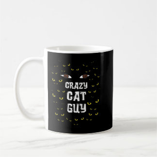 Manar Crazy Cat Guy _ Cat pappa T-Shirt Kaffemugg