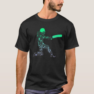 Manar Cricket Batsman för Cricketer Boys Cricket T Shirt
