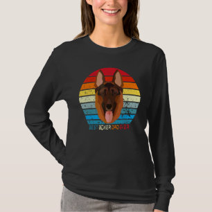 Manar Cute Best Boxer Hund Pappa någonsin Retro Vi T Shirt