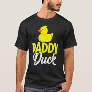 Manar Cute Duckling Duckies pappa Anka Pappor D T Shirt