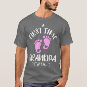 Manar Cute First Grandpa 2022 befordrad till Gran T Shirt