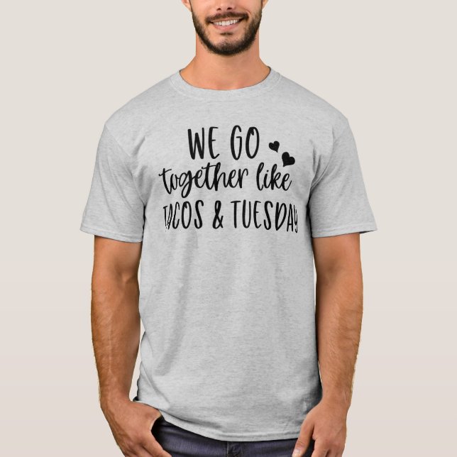 Manar Cute Taco Tisdag T-Shirt (Framsida)