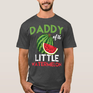 Manar Cute Watermelon pappa Design Pappa För manar T Shirt