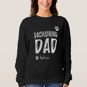 Manar Dachshund Hund Pappa Best någonsin Idea T Shirt